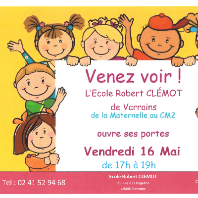 Portes ouvertes école Robert Clémot
